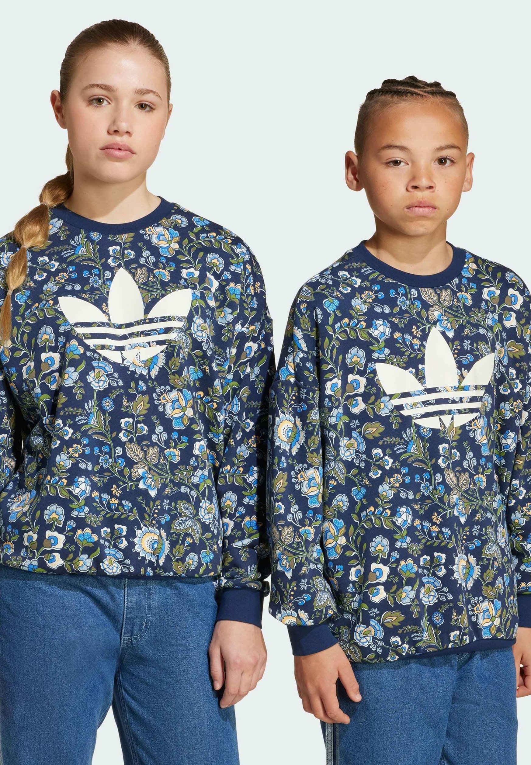 adidas Originals LIBERTY LONDON - Sweatshirt - Nachtindigo-Multicolor