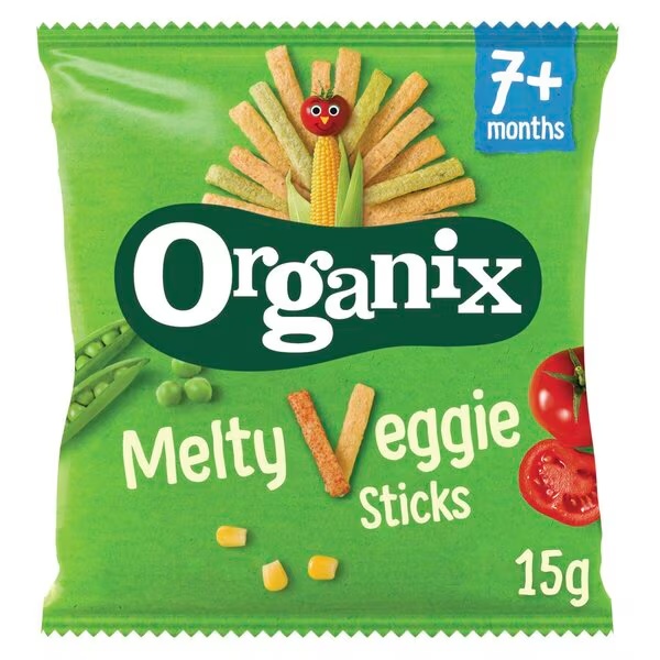 Organix 7+M Melty Veggie Greenesteaks<br>15g