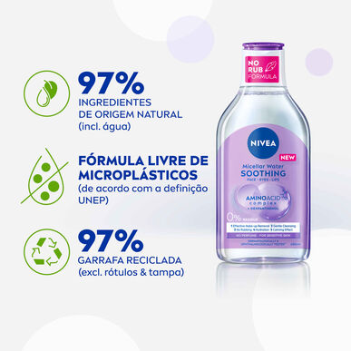 Nivea Misellivesi kasvoille MicellAIR herkälle iholle 400 ml 400 ml