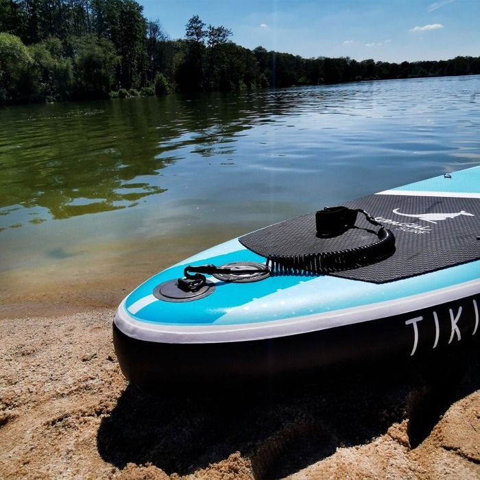 Leash pour stand up paddle, flexible, confortable et robuste