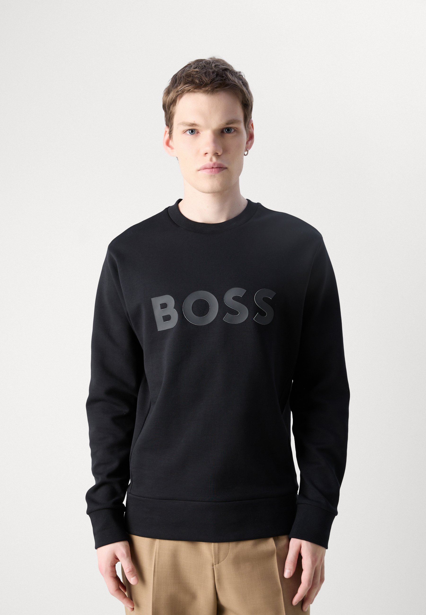 BOSS SALBO - Sweat-shirt - noir