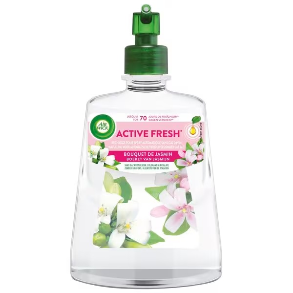 Náhradná náplň Air Wick Active Fresh Jasmine Bouquet 228 ml