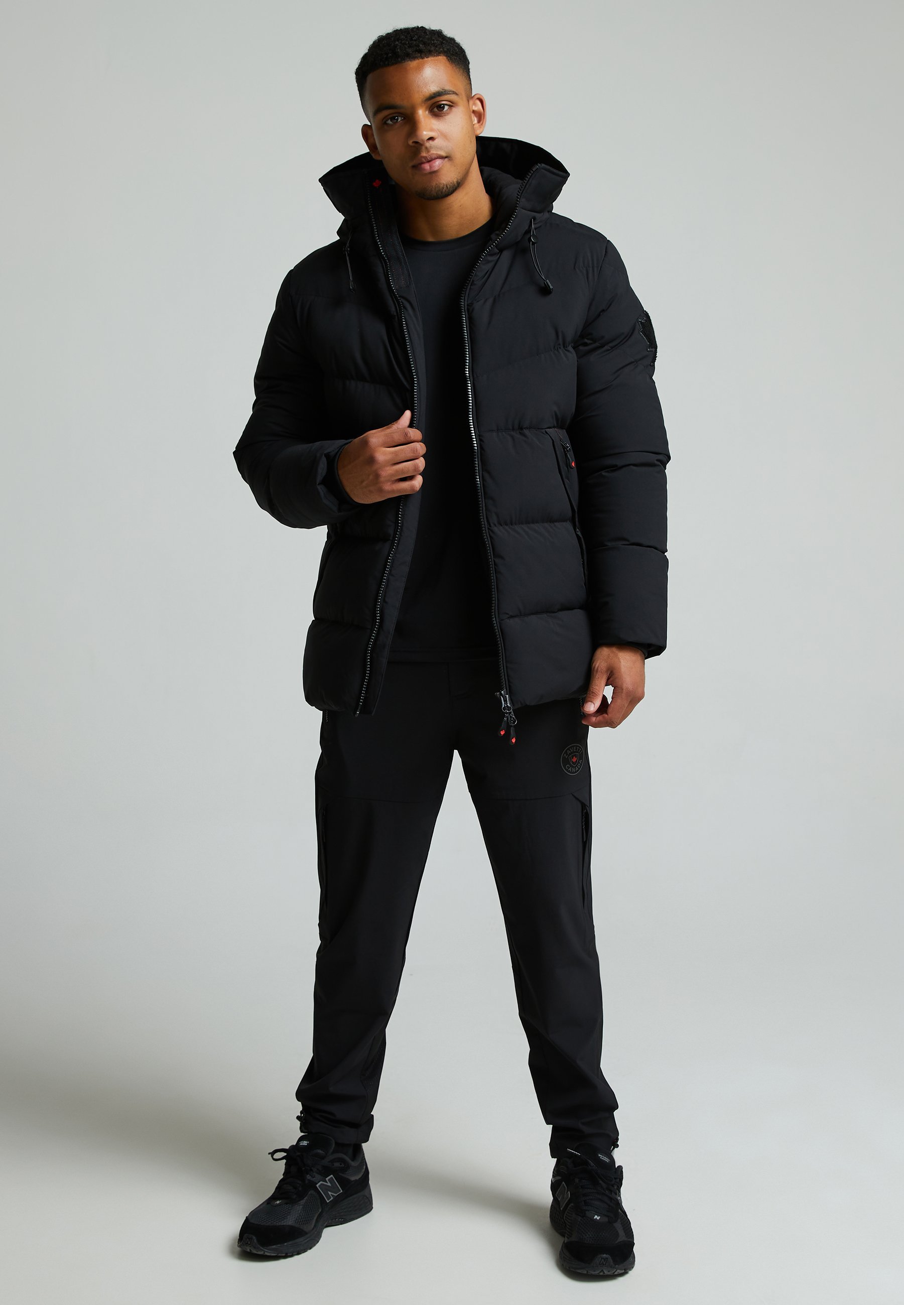 ZAVETTI CANADA ZEOTI PUFFER JACKET - Zimní bunda - black