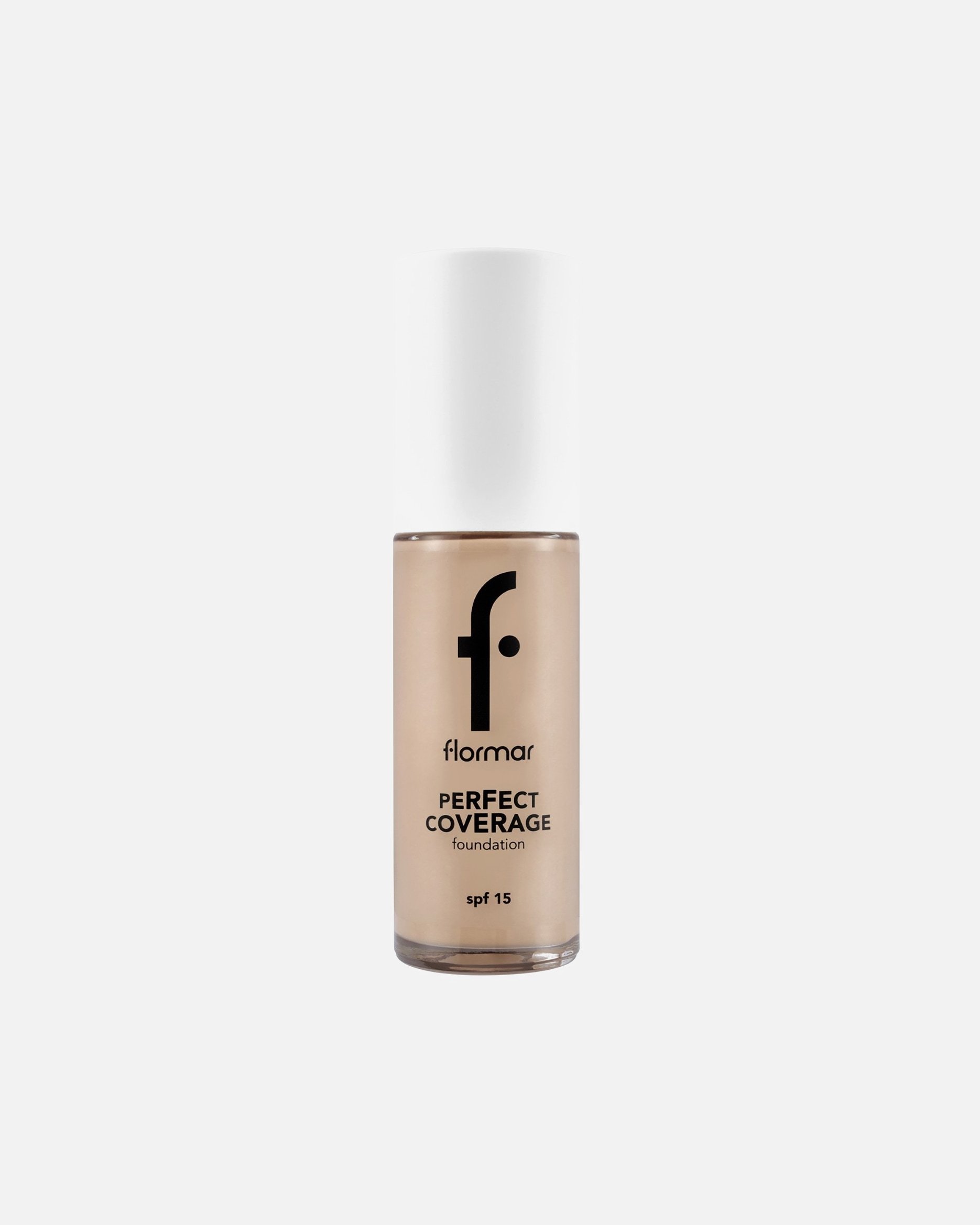 „Flormar“ makiažo pagrindas, puikiai padengia SPF 15, 30 ml