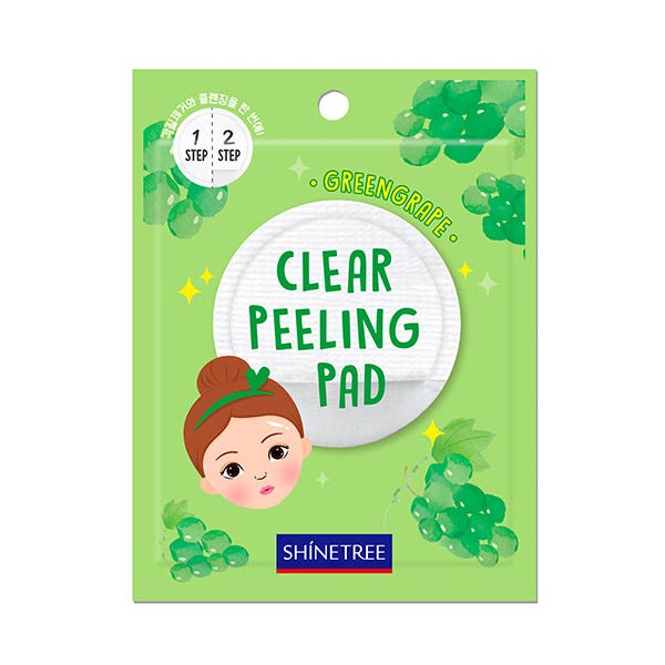 Průhledná peelingová podložka Greengrape| 7GR