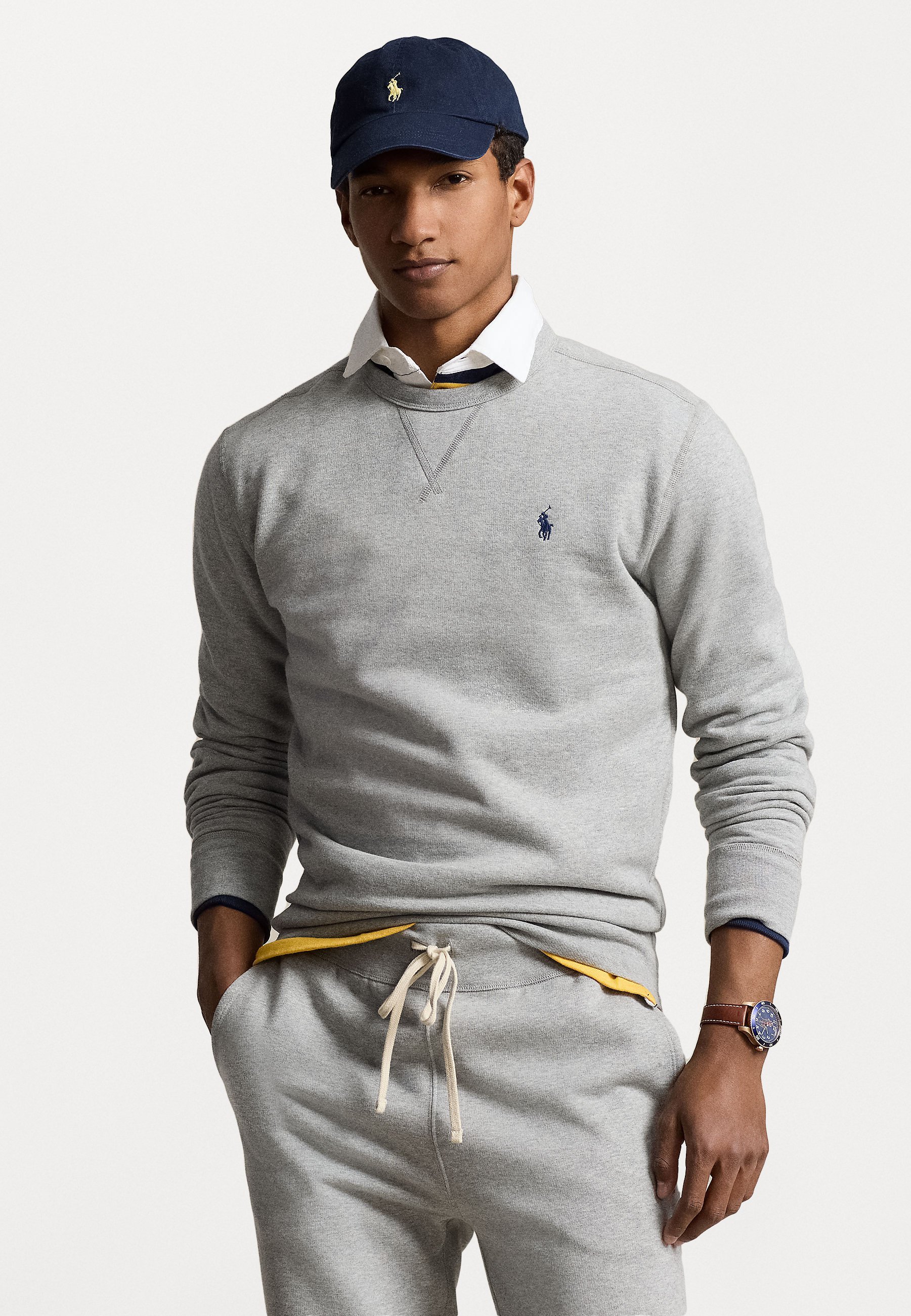 Polo Ralph Lauren THE RL FLEECE SWEATSHIRT - Sweatshirt - andover heather