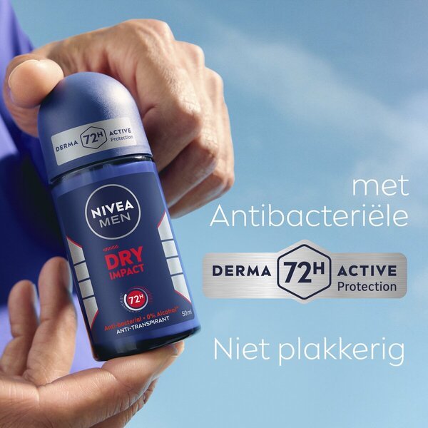 NIVEA Men Dry Impact antiperspirantni valjček<br>50 ml