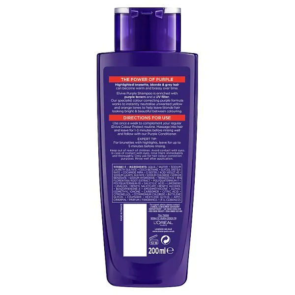 L'Oréal Paris Elsive Colour Protect Purple šampon 200ml