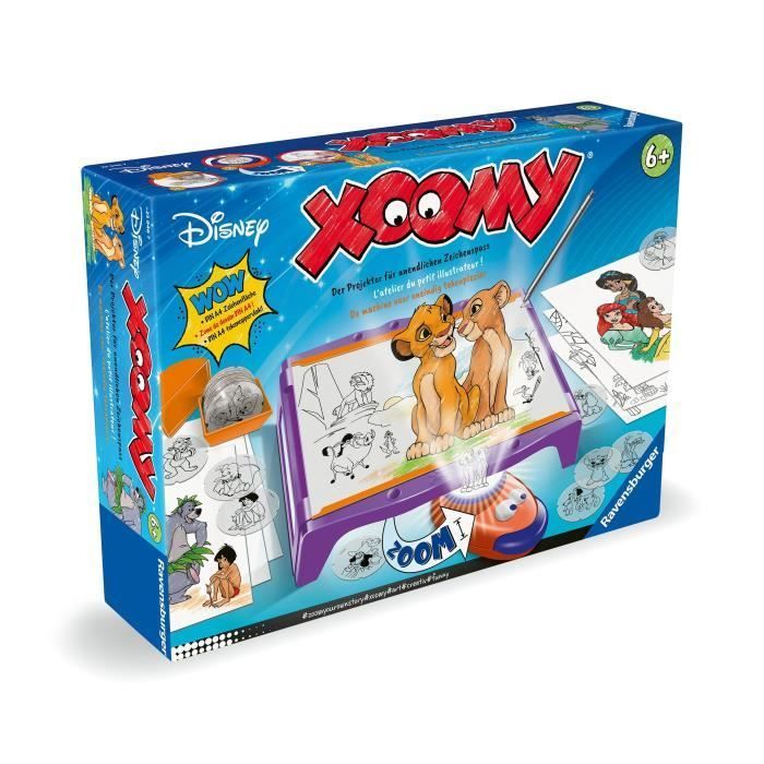 Xoomy Maxi Disney, Tavolo da disegno, Disegno, Unisex, Attività creativa, Età 6+, 23946, Ravensburger