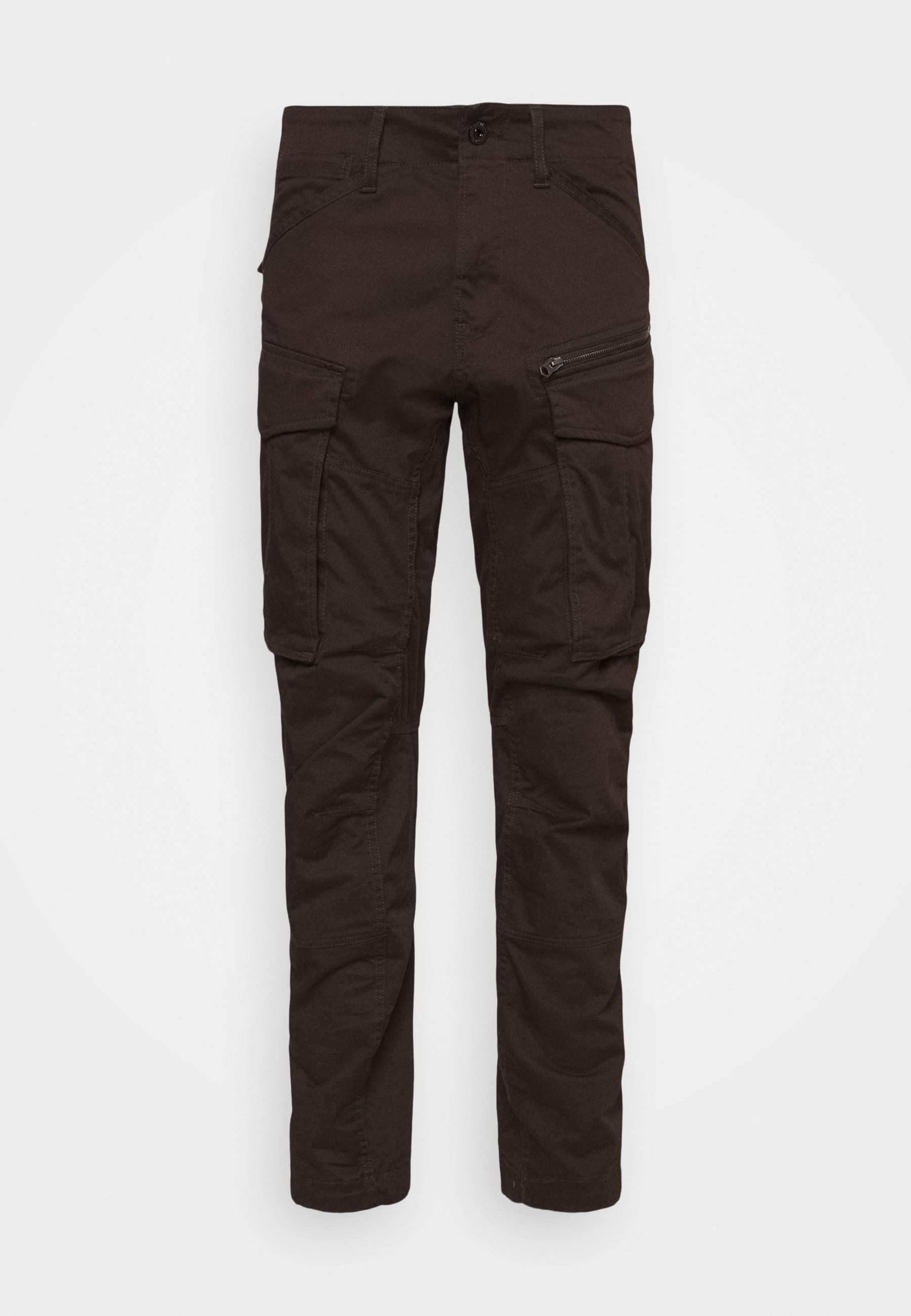 Pantaloni cargo G-STAR ROVIC ZIP TAPERED - marrone scuro