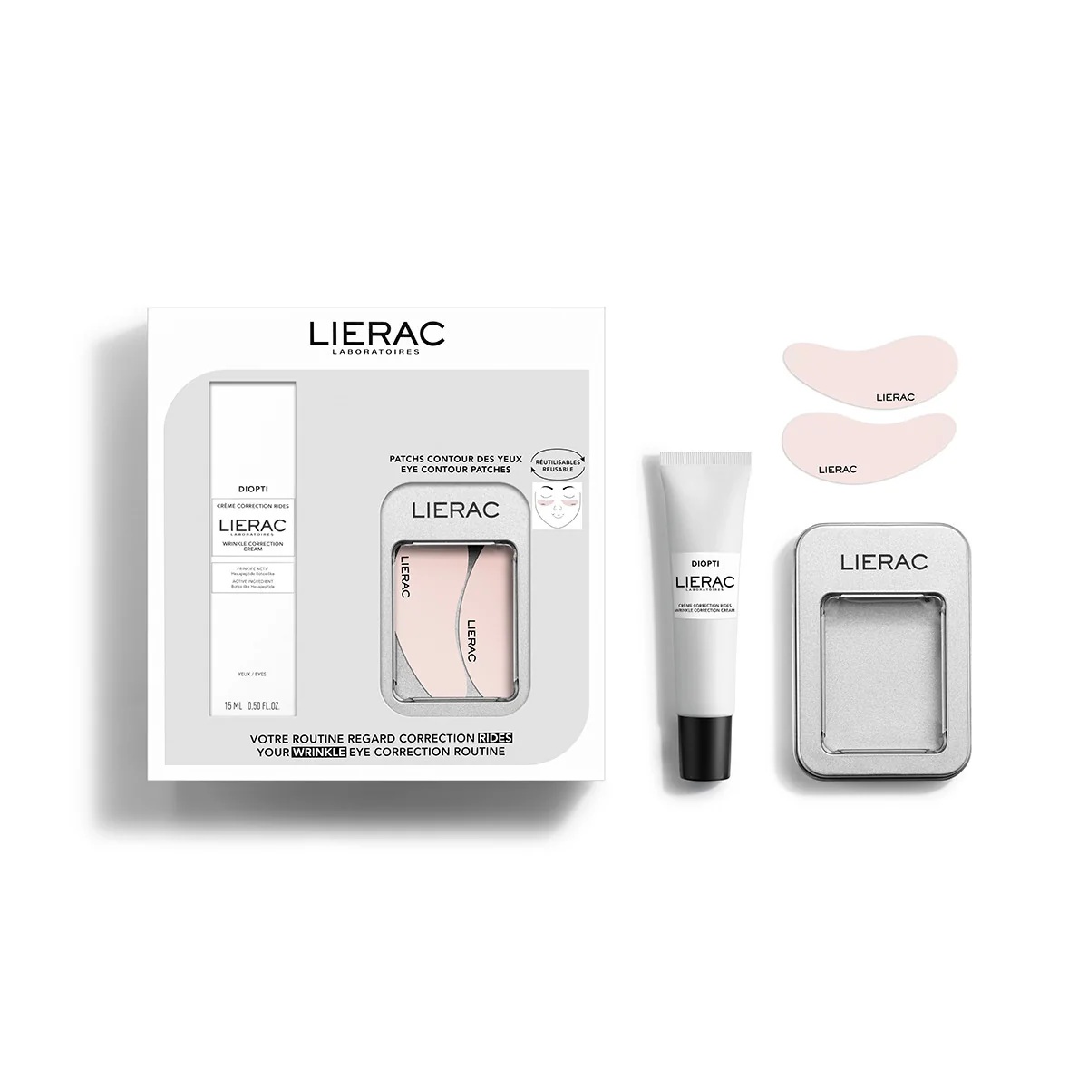 LIERAC Lierac Diopti Rides E Patches kortsude korrigeerimise komplekt