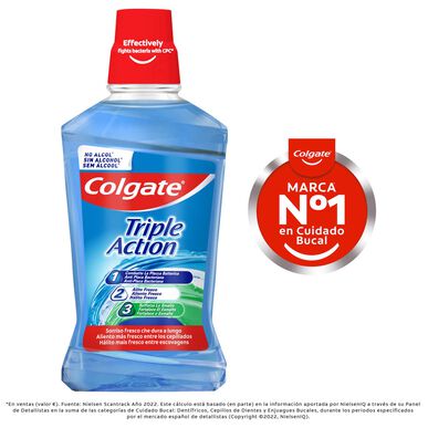 Colgate Elixir Triple Action -hammasharja Fresh Mint 500 ml
