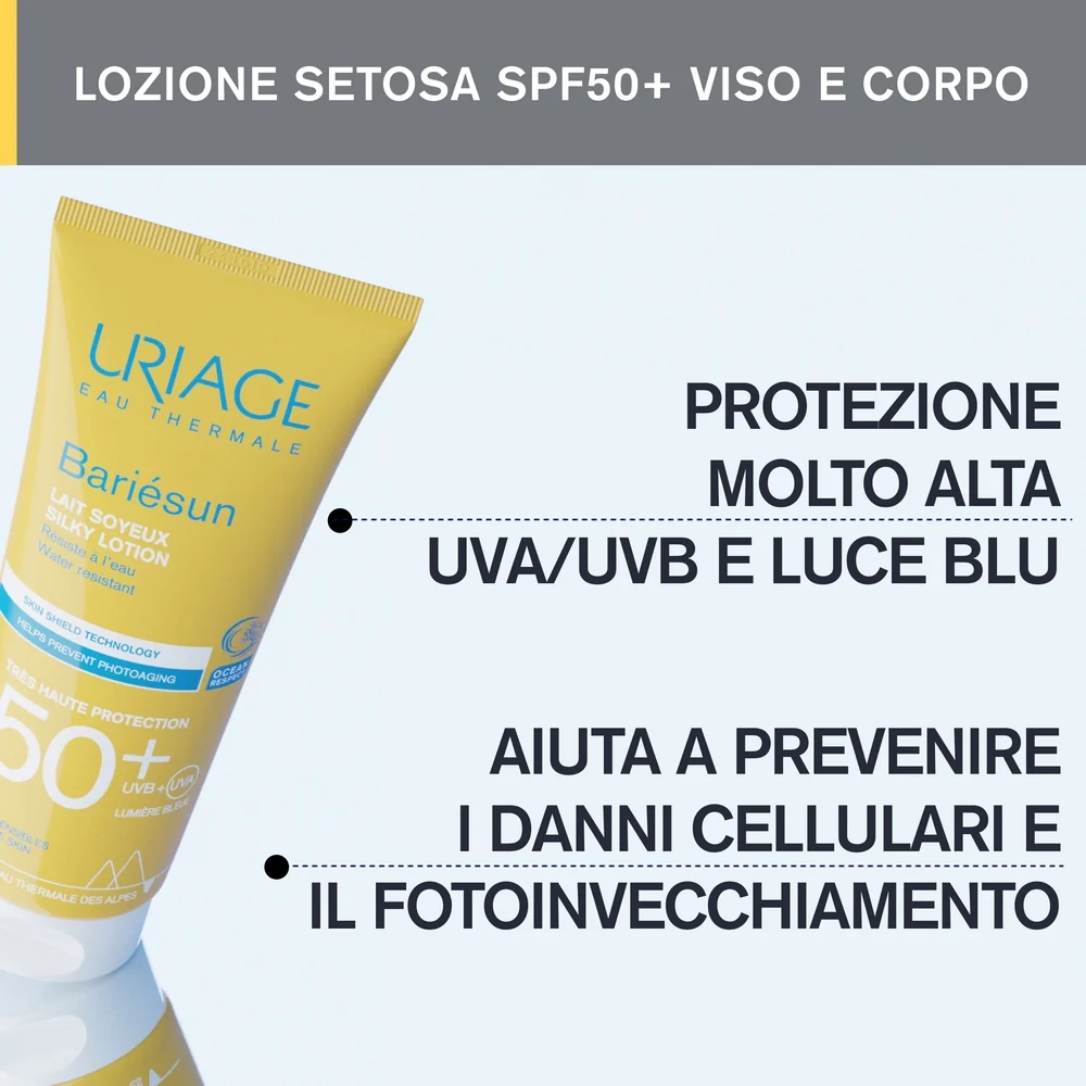 BARIESUN Latte Solare SPF50+ - Latte solare corpo alta prot.