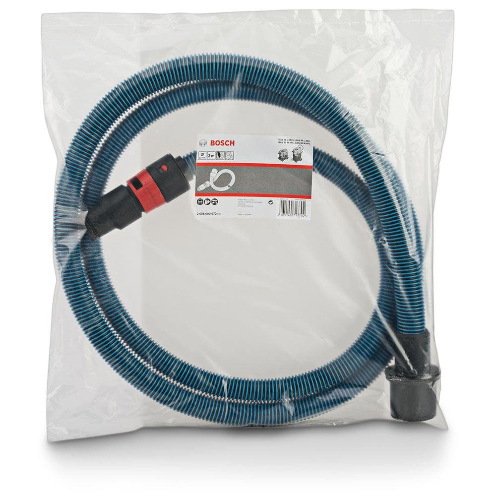Furtun aspirator antistatic BOSCH 3m 22mm 2608000572