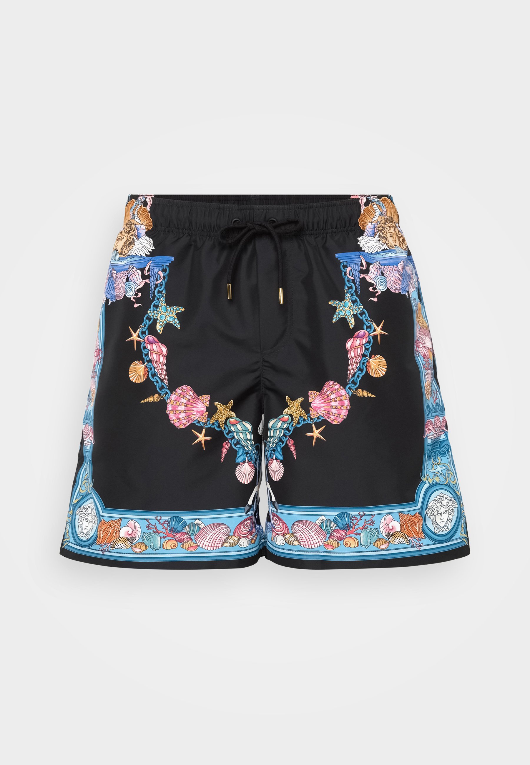 Versace SWIM GOLFO LA VACANZA FOULARD PRINT - Pantaloncini da bagno - nero/multicolore