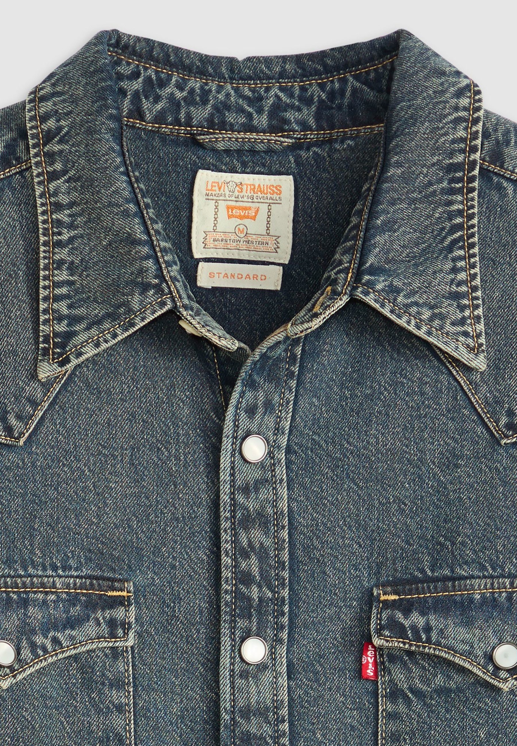 Levi's® BARSTOW WESTERN STANDARD - Hemd - gewaschenes Blau
