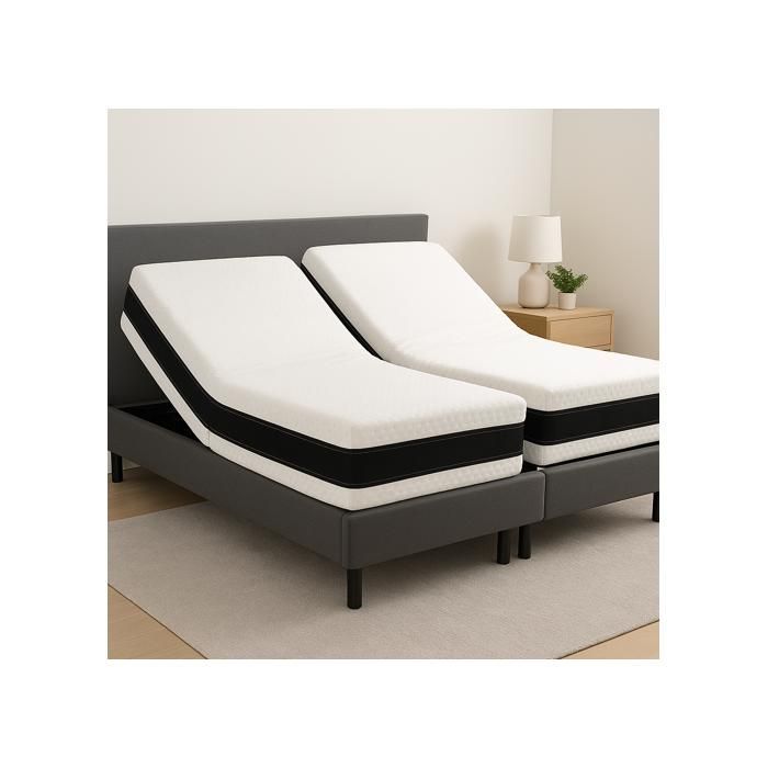Matelas 2x80x200 Spécial Lit Électrique Fabrication Européenne - matelaselec80x200x2