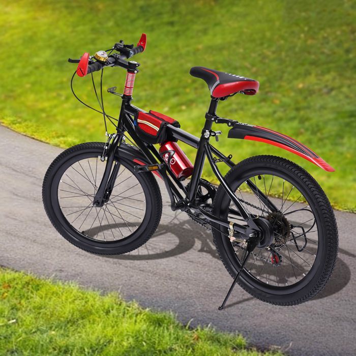 Bicicleta de montaña con altura regulable para disfrutar del aire libre y respirar aire fresco.