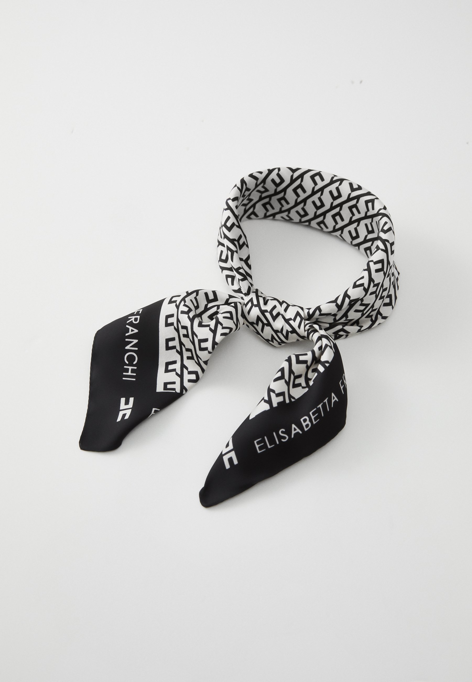 Elisabetta Franchi DAMES FOULARD - Foulard - melk/nero