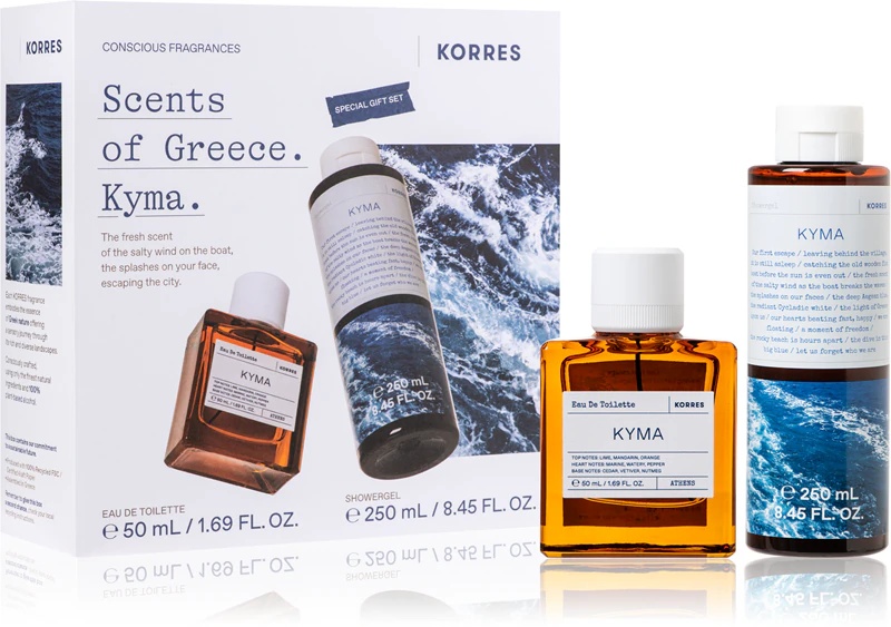 Parfumirani uniseks darilni set Korres Kyma