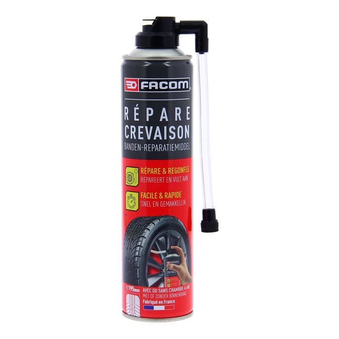 Décalaminant FACOM Diesel + Répare crevaison 400ml