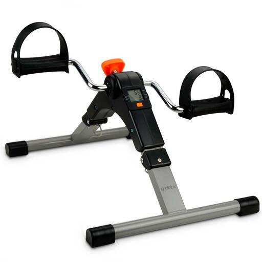 Exercício manual dobrável com pedal Gridinlux para pernas e exercícios passivos.