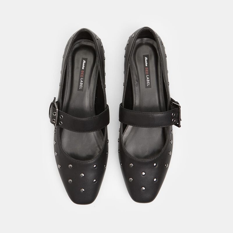 Bata Red Label ballerina's met studs voor dames