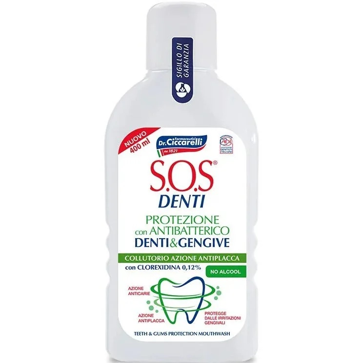 DR. CICCARELLI SOS Colutório Antiplaca Higiene Oral