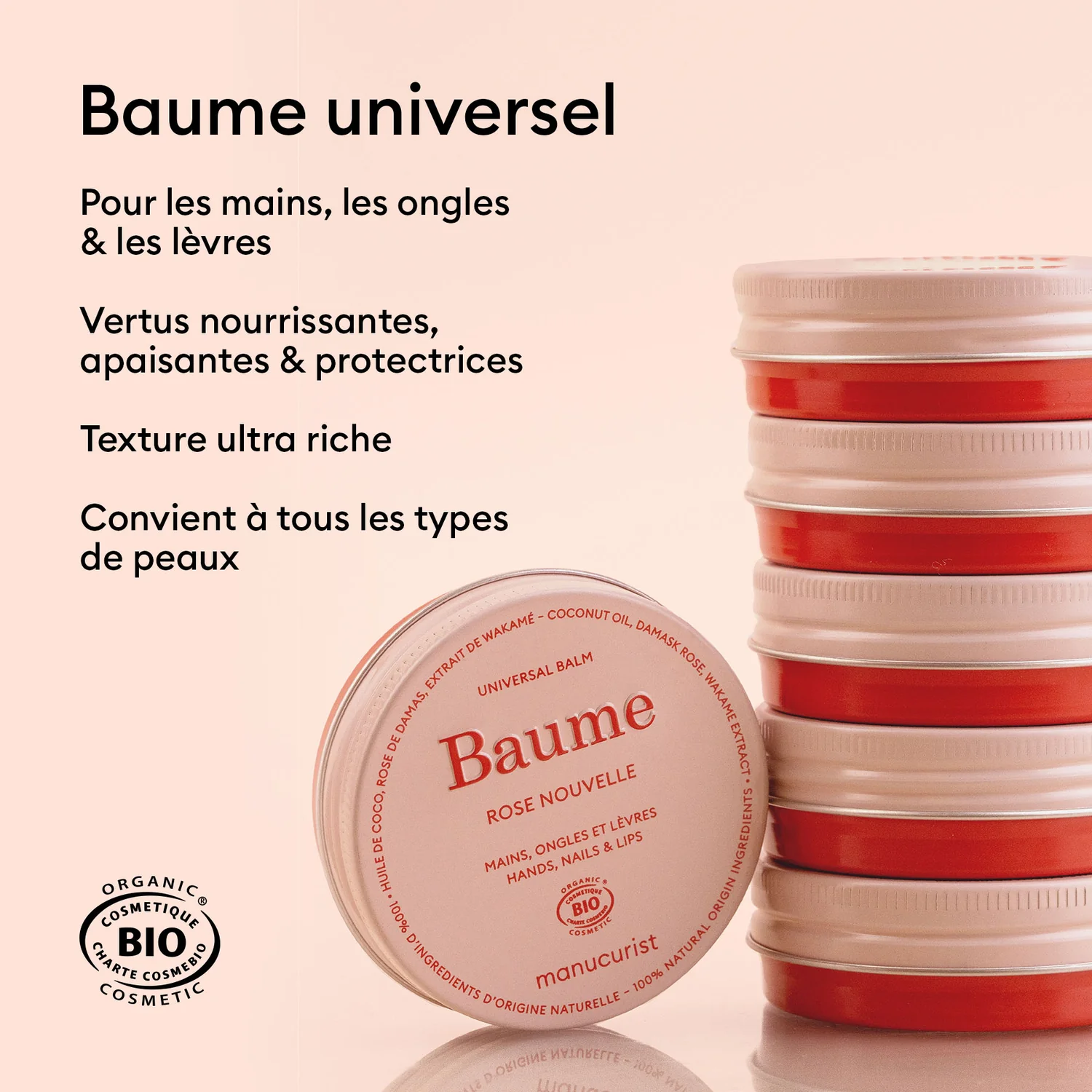 Soins Baume Rose