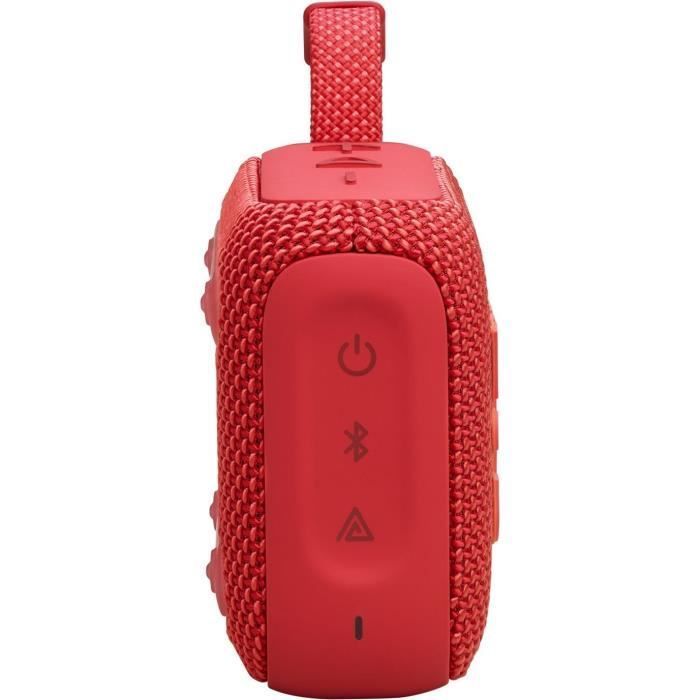 Ultra-portable Bluetooth speaker - JBL GO 4 - Bluetooth 5.3 - Red