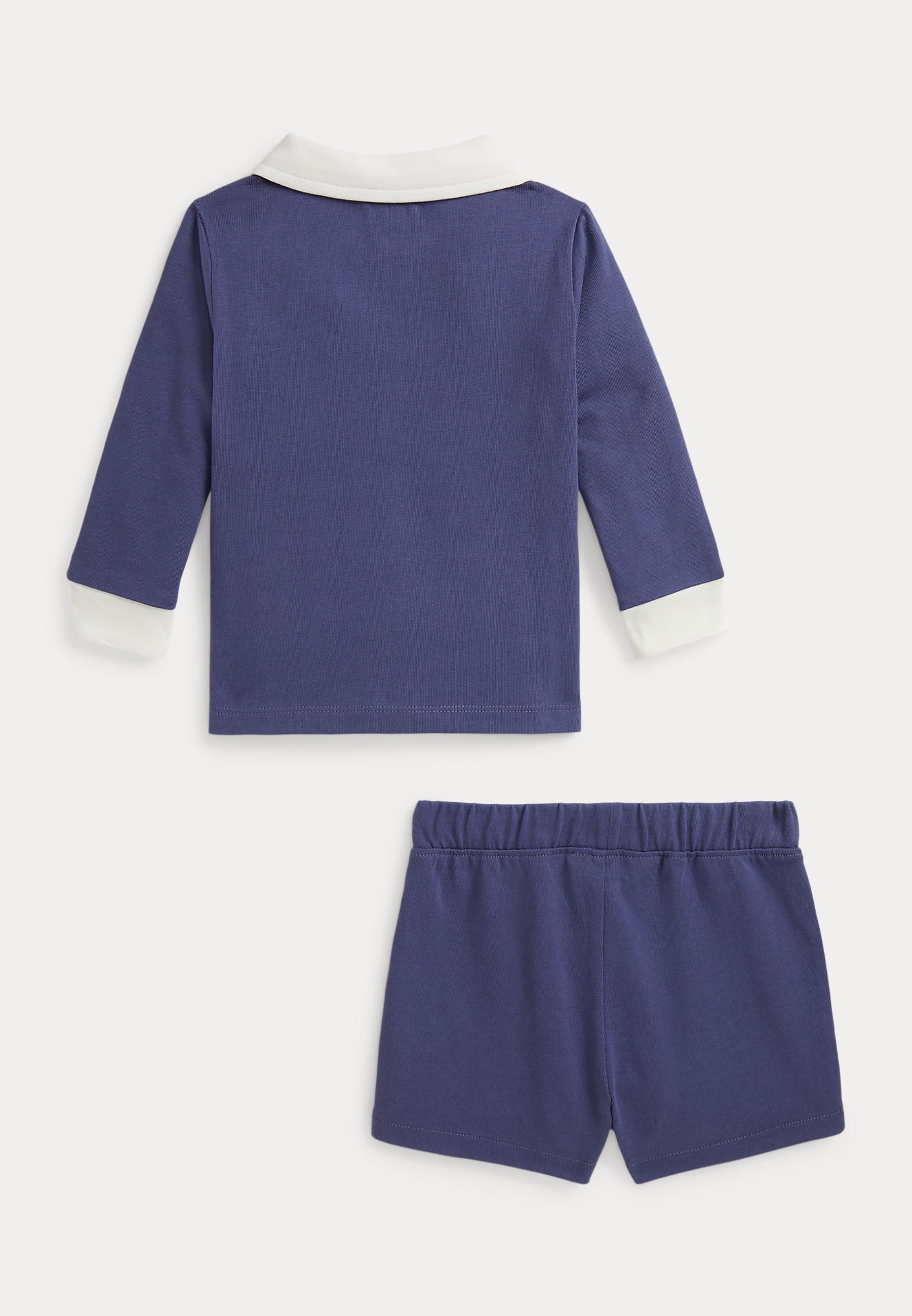 Ensemble polo et short en coton à logo Polo Ralph Lauren - Polo bleu classique