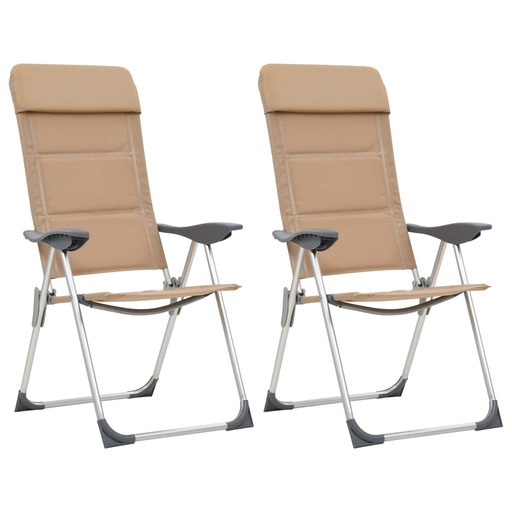  Chaise De Camping Vidaxl 58 X 69 X 86-111 Cm