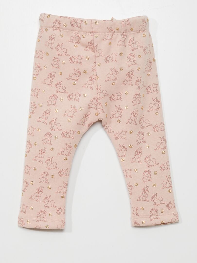Leggings gruesos de Disney 'Tambourine' - ROSA