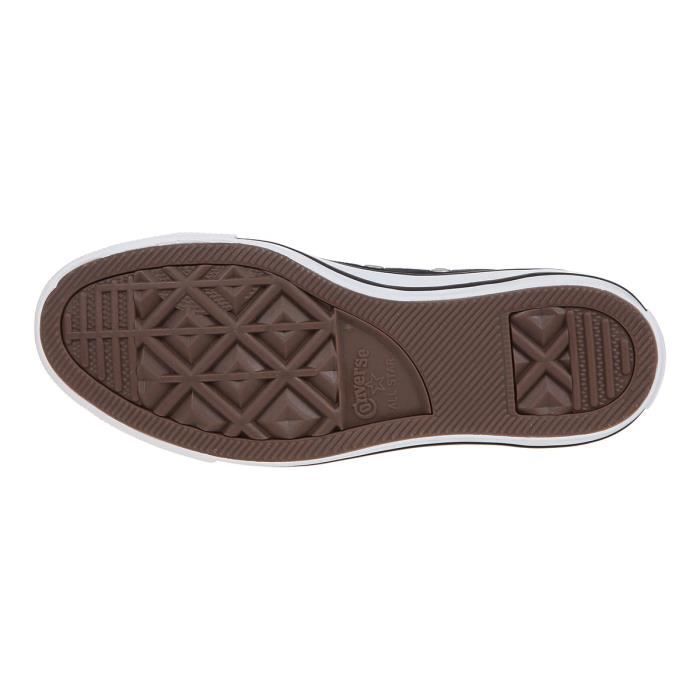 CONVERSE Baskets basses en toile - Noir - Mixte