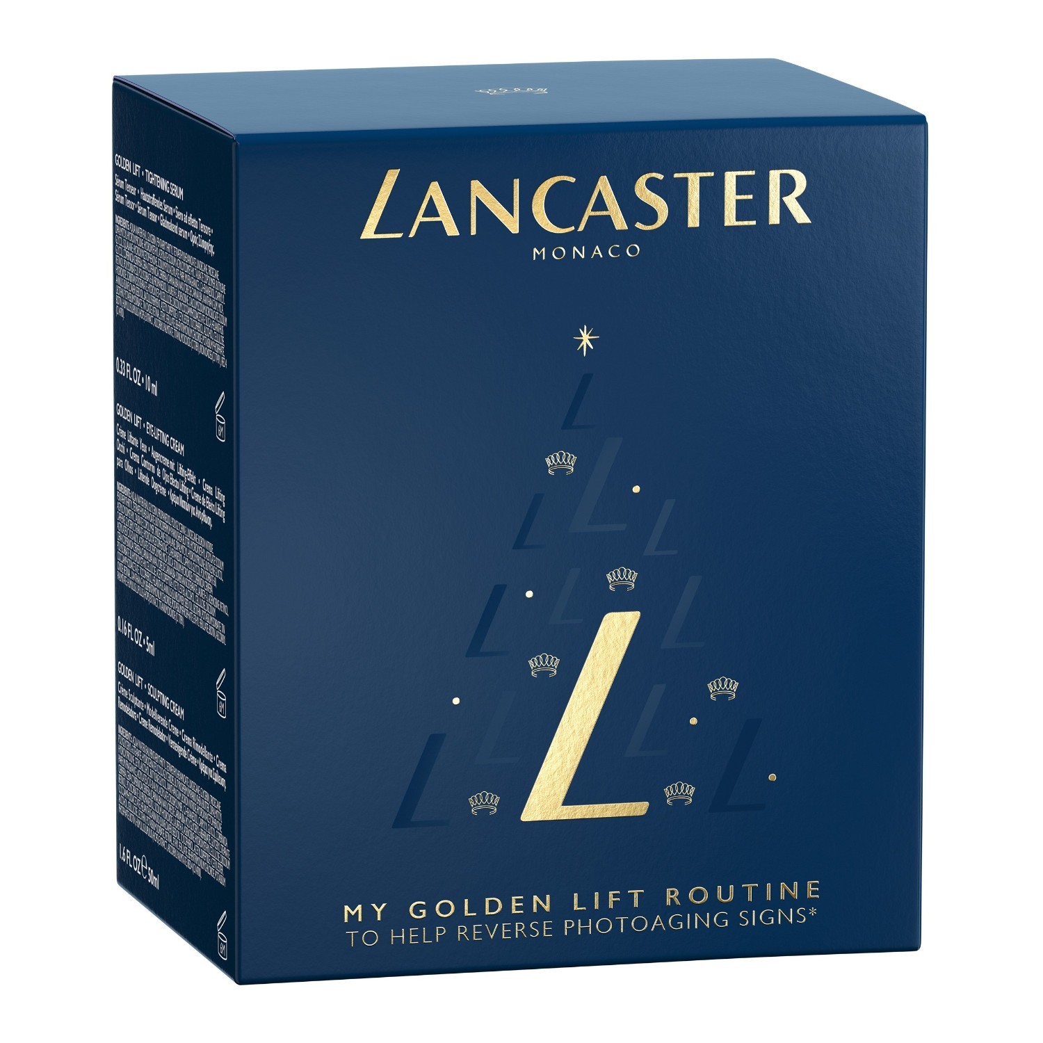 Lancaster Golden Lift set za njegu lica My Golden Lift Routine - 1 komad