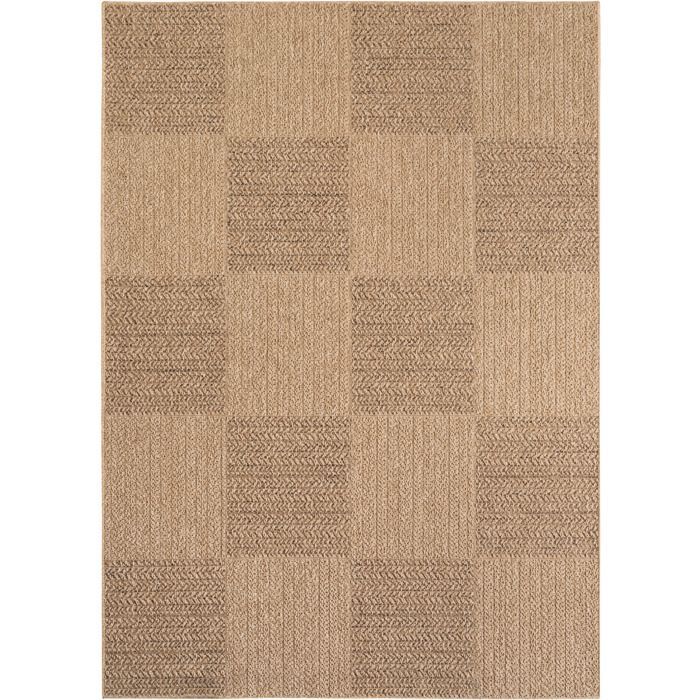 Alfombra SIMPEX para interiores y exteriores: ideal para salón, cocina, patio, jardín y balcón, 240 x 340 cm.