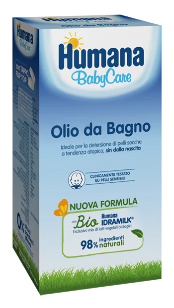 HUMANA Huile de bain Humana BC 200 ml Testée dermatologiquement