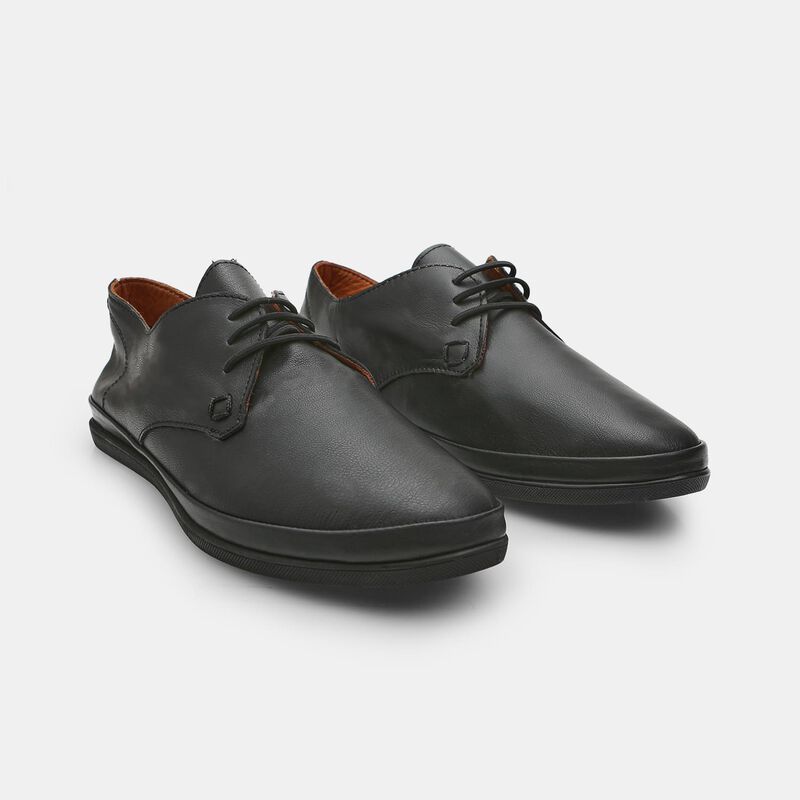 BATA damskie skórzane półbuty sznurowane bez struktury