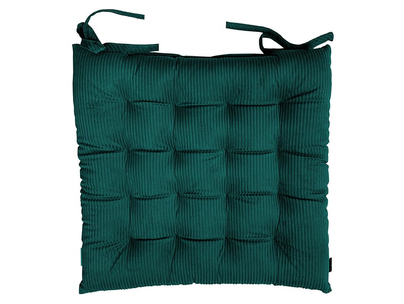 Poduszka na krzesło 43x43 cm zielona