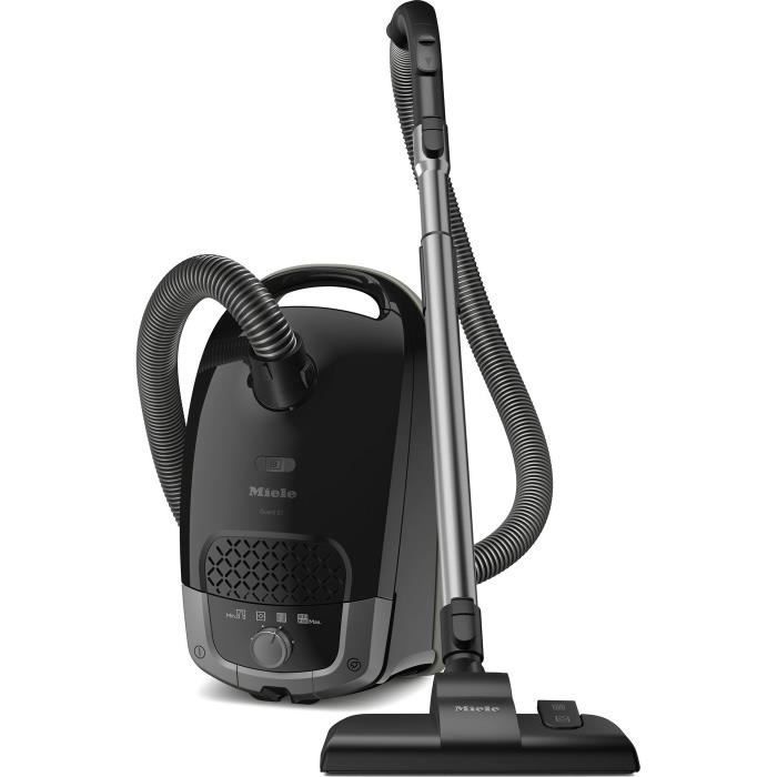 Compact and Powerful Cylinder Vacuum Cleaner - MIELE Guard S1 - 890 W - 3.5 L Bag - Black