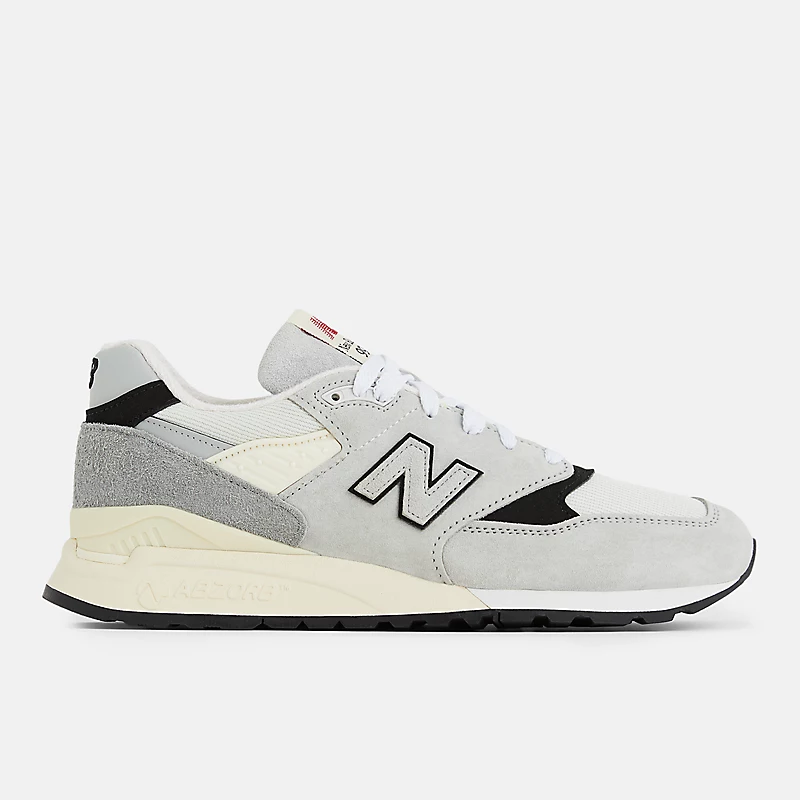 Unisex, gemaakt in de VS 998 - Grijs met zwart