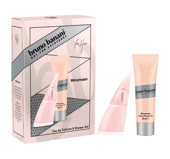 Bruno Banani Woman woda toaletowa spray 30 ml   żel pod prysznic 50 ml