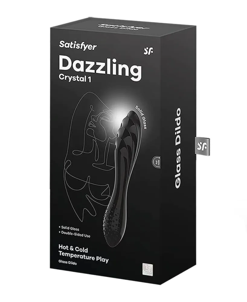 Satisfyer Masażer Dazzling CrystalBlack