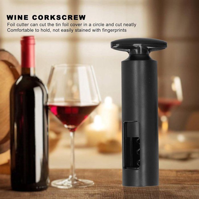 Ouvre-bouchon, bouchon à vin, modèle en forme de T avec coupe-capsule, accessoires de cuisine et de bar