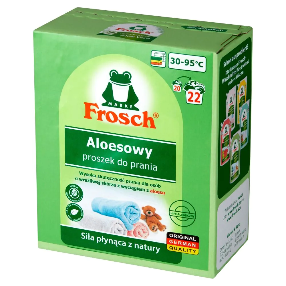 Frosch Aloesowy Proszek do Prania 1,45 Kg