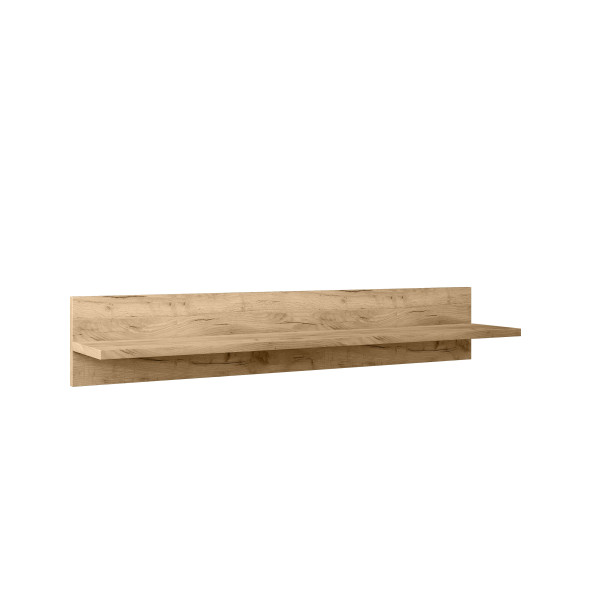 Półka ścienna wisząca Dąb złoty 90cm IKON