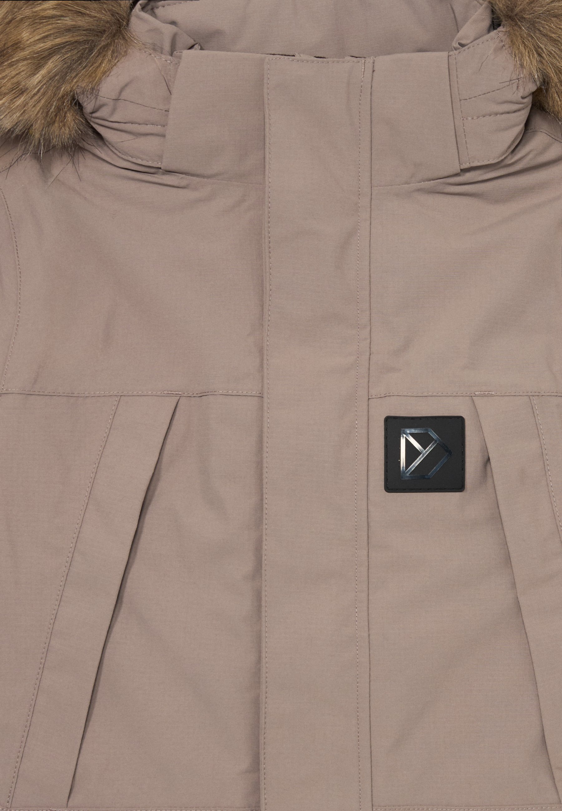 Didriksons SYLVIN KIDS UNISEX - Cappotto invernale - marrone cenere