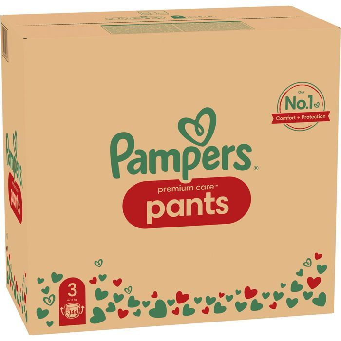 PAMPERS Premium Care Pants Vel. 3 (144 ks)