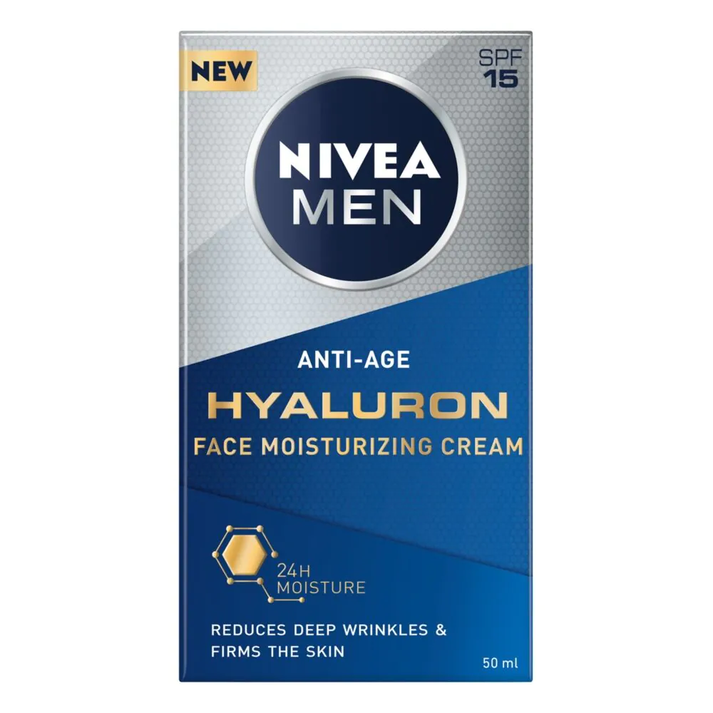 Nivea Men Hyaluron przeciwzmarszczkowy krem do twarzy