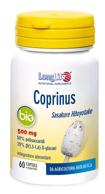 LANG LEVEN Longlife Coprinus Bio 60 capsules Suikermetabolisme